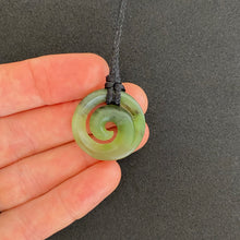 Load image into Gallery viewer, Kokopu Small Koru Pendant
