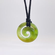 Load image into Gallery viewer, Kokopu Small Koru Pendant
