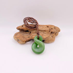 Inanga Single Pikorua Twist Pendant