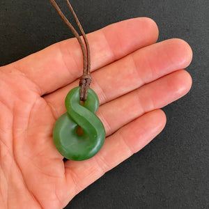 Inanga Single Pikorua Twist Pendant