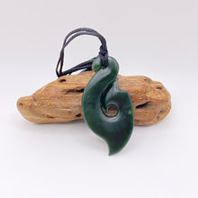 Load image into Gallery viewer, Dark Hei Matau Pendant
