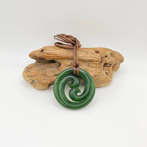 Kawakawa Double Koru Pendant