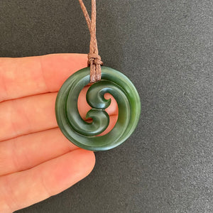 Kawakawa Double Koru Pendant