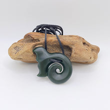 Load image into Gallery viewer, Whale Tail Koru Pendant
