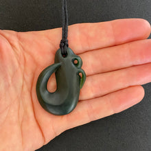 Load image into Gallery viewer, Small Dark Manaia Pendant
