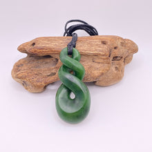 Load image into Gallery viewer, Kawakawa Double Pikorua Twist Pendant
