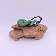 Load image into Gallery viewer, Kawakawa Double Pikorua Twist Pendant
