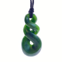 Load image into Gallery viewer, Kawakawa Double Pikorua Twist Pendant
