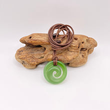 Load image into Gallery viewer, Small Inanga Koru Pendant
