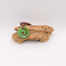 Load image into Gallery viewer, Small Inanga Koru Pendant
