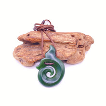 Load image into Gallery viewer, Whale Tail Koru Pendant
