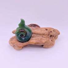 Load image into Gallery viewer, Whale Tail Koru Pendant
