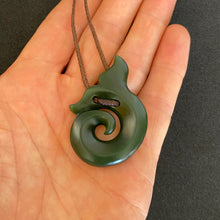 Load image into Gallery viewer, Whale Tail Koru Pendant
