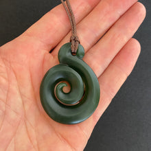 Load image into Gallery viewer, Koru Hei Matau Combination Pendant
