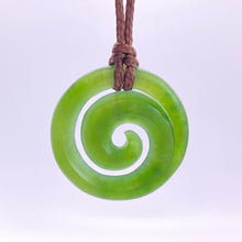 Load image into Gallery viewer, Medium Kahurangi Koru Pendant
