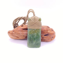 Load image into Gallery viewer, Kahurangi Cross-bound Toki Pendant
