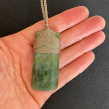 Load image into Gallery viewer, Kahurangi Cross-bound Toki Pendant
