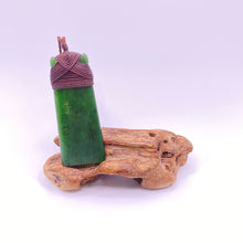 Load image into Gallery viewer, Kawakawa Cross-bound Toki Pendant
