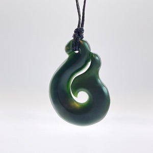 Whale Tail Hei Matau / Hook Pendant