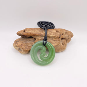 Inanga Double Koru Pendant