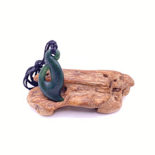 Load image into Gallery viewer, Dark Hei Matau Pendant
