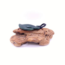 Load image into Gallery viewer, Dark Hei Matau Pendant
