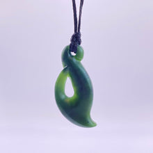 Load image into Gallery viewer, Dark Hei Matau Pendant
