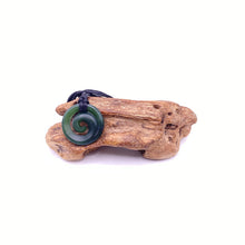 Load image into Gallery viewer, Small Kawakawa Koru Pendant
