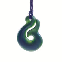 Load image into Gallery viewer, Whale Tail Hei Matau / Hook Pendant
