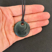 Load image into Gallery viewer, Caved Porohita Disc Pendant
