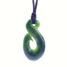 Load image into Gallery viewer, Kawakawa Hei Matau Pendant
