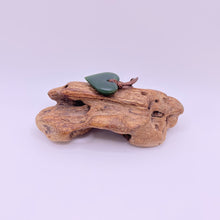 Load image into Gallery viewer, Kawakawa Heart Pendant
