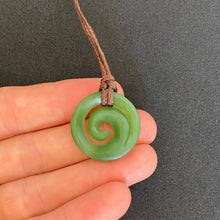 Load image into Gallery viewer, Small Kahurangi Koru Pendant
