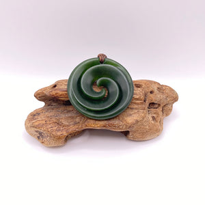 Kawakawa Double Spiral Koru Pendant