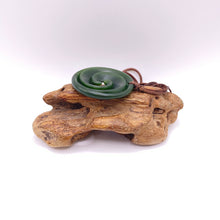 Load image into Gallery viewer, Kawakawa Double Spiral Koru Pendant
