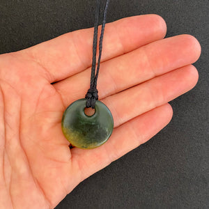 Small Marsden Flower Jade Porohita Pendant