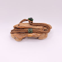 Load image into Gallery viewer, Brown Cord Single Beaded Bracelet
