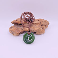 Load image into Gallery viewer, Small Kawakawa Koru Pendant
