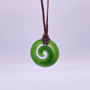 Small Kawakawa Koru Pendant