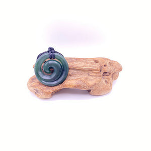 Medium Dark Koru Pendant