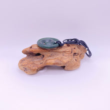 Load image into Gallery viewer, Medium Dark Koru Pendant
