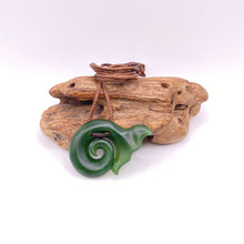 Load image into Gallery viewer, Whale Tail Koru Pendant
