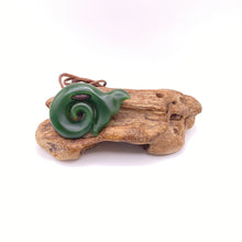 Load image into Gallery viewer, Whale Tail Koru Pendant
