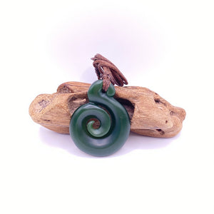 Koru Hei Matau Combination Pendant