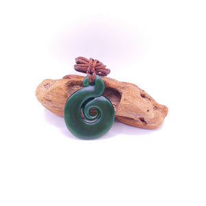 Koru Hei Matau Combination Pendant