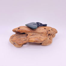 Load image into Gallery viewer, Dark Pounamu Heart Pendant
