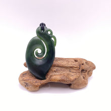 Load image into Gallery viewer, Dark Manaia with Koru Tail
