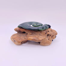 Load image into Gallery viewer, Dark Manaia with Koru Tail
