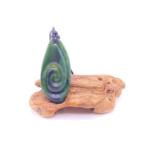 Load image into Gallery viewer, Roimata Drop with Koru Pendant
