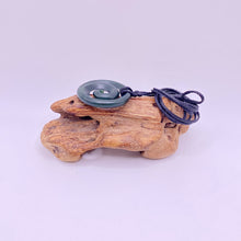 Load image into Gallery viewer, Medium Dark Koru Pendant
